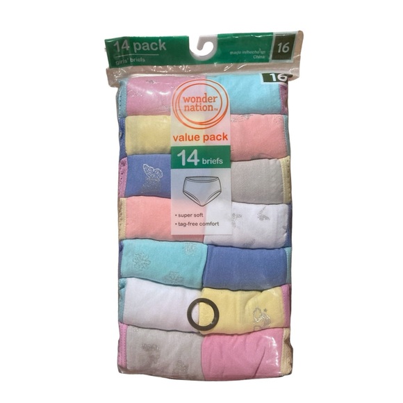 Wonder Nation Super Soft Cotton Briefs - Picture 4 of 9